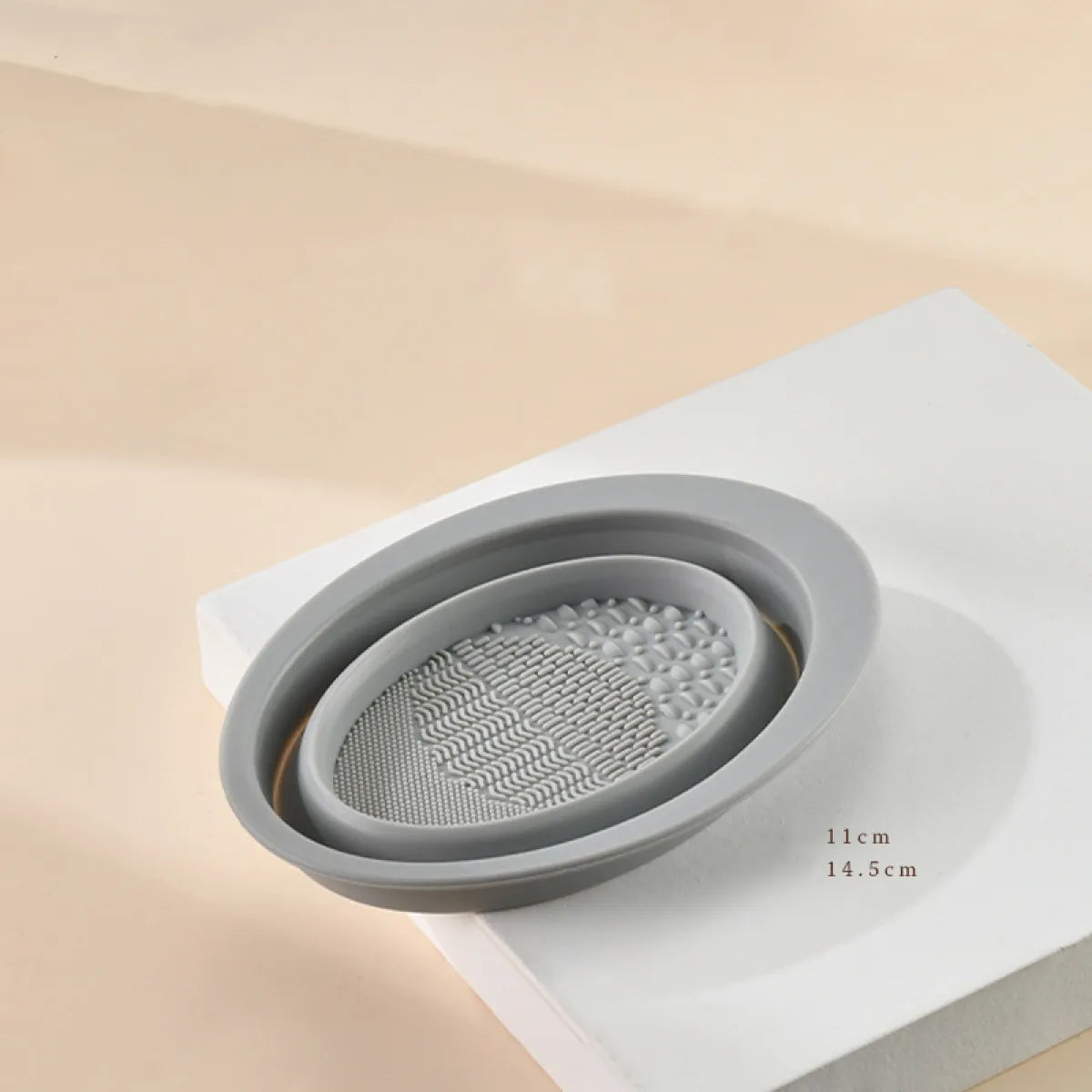 Makeup Brush Cleaning Pad & Bowl