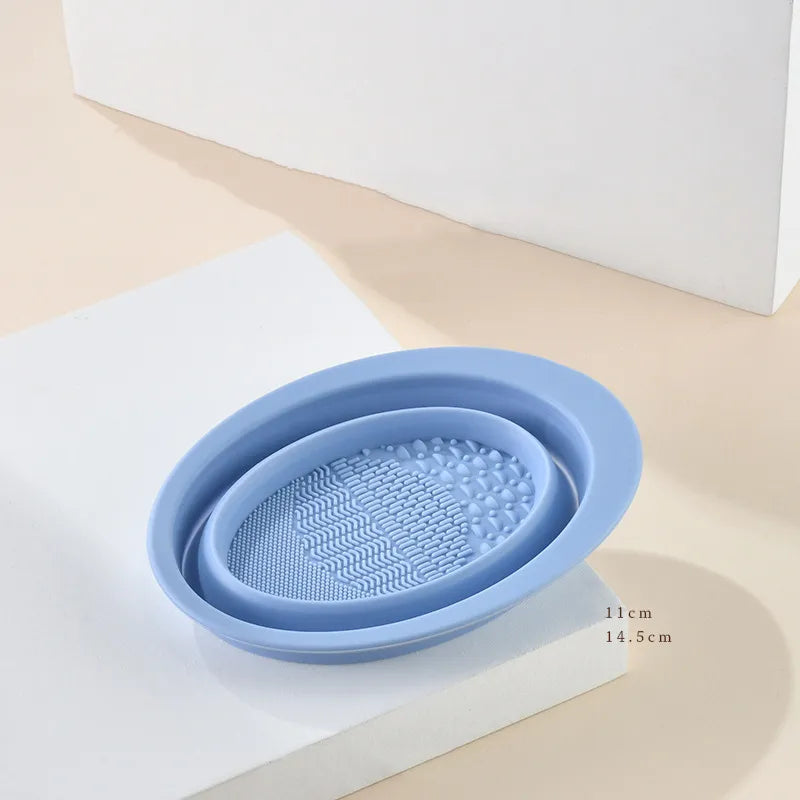 Makeup Brush Cleaning Pad & Bowl