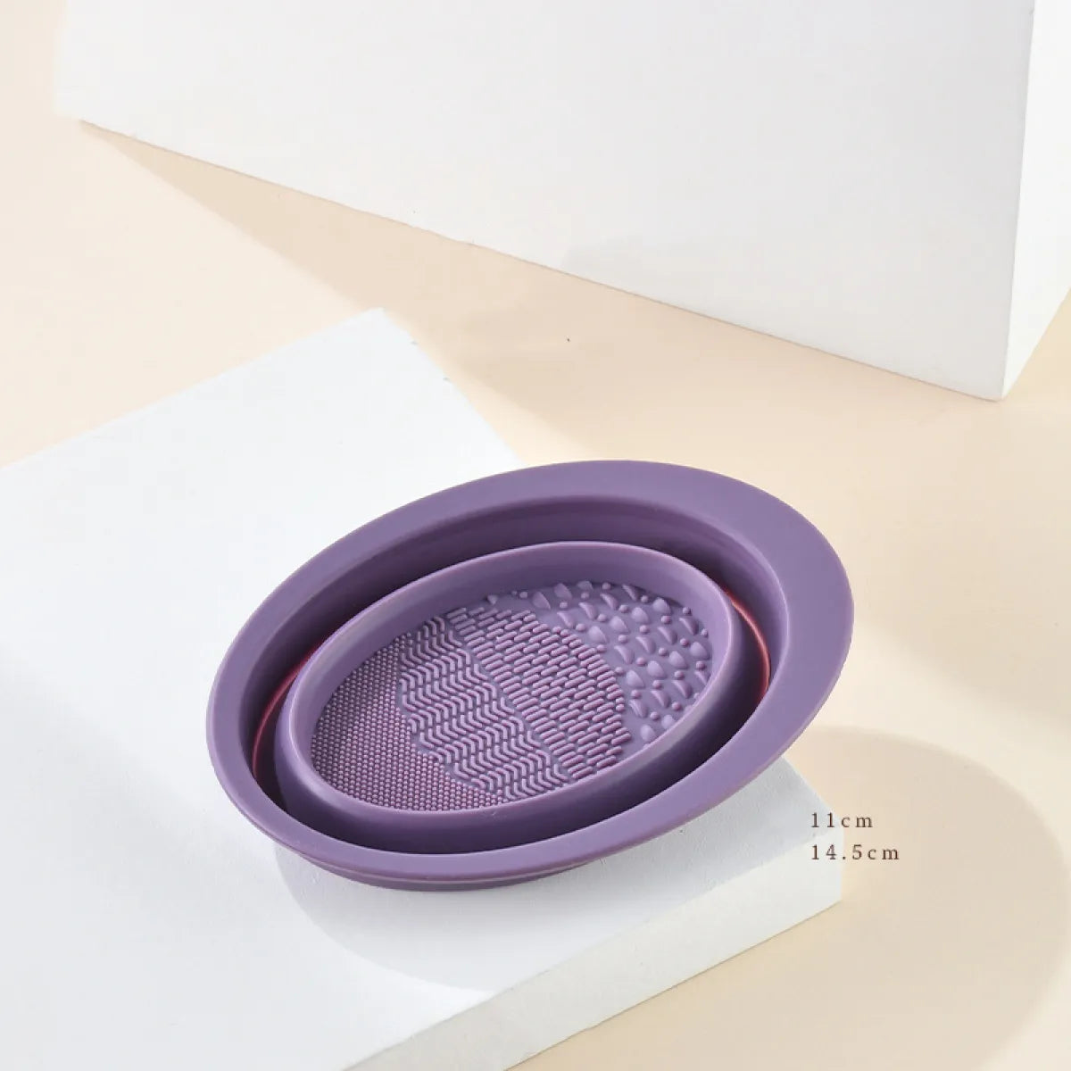 Makeup Brush Cleaning Pad & Bowl