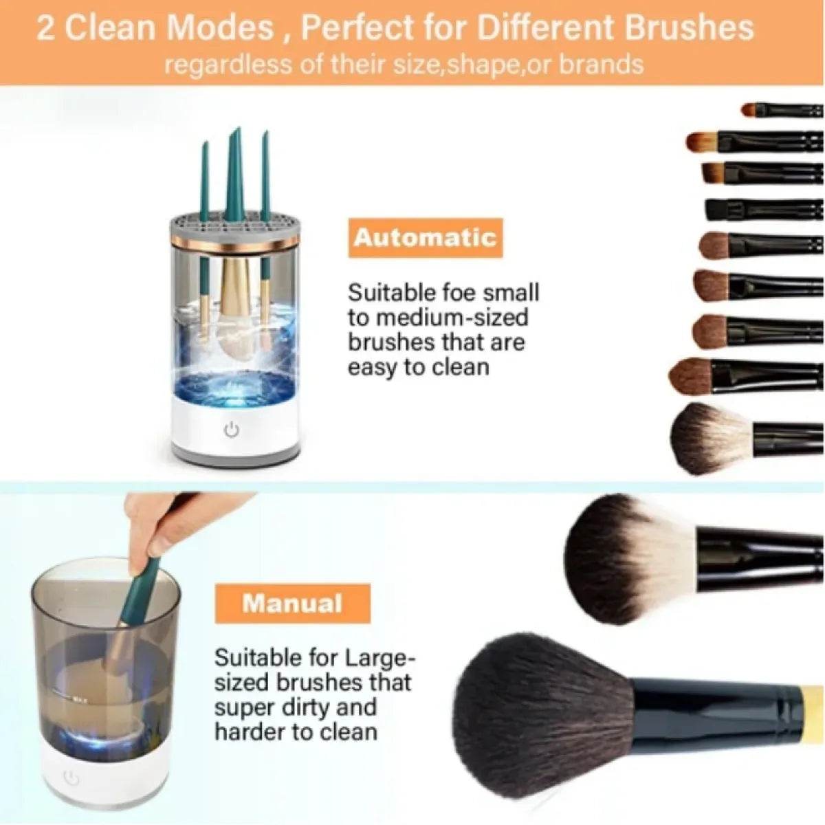Automatic Makeup Brush Cleaner USB